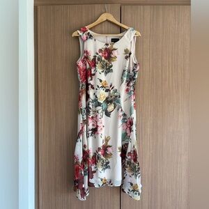 Floral Sleeveless Dress - Multicolor size 10